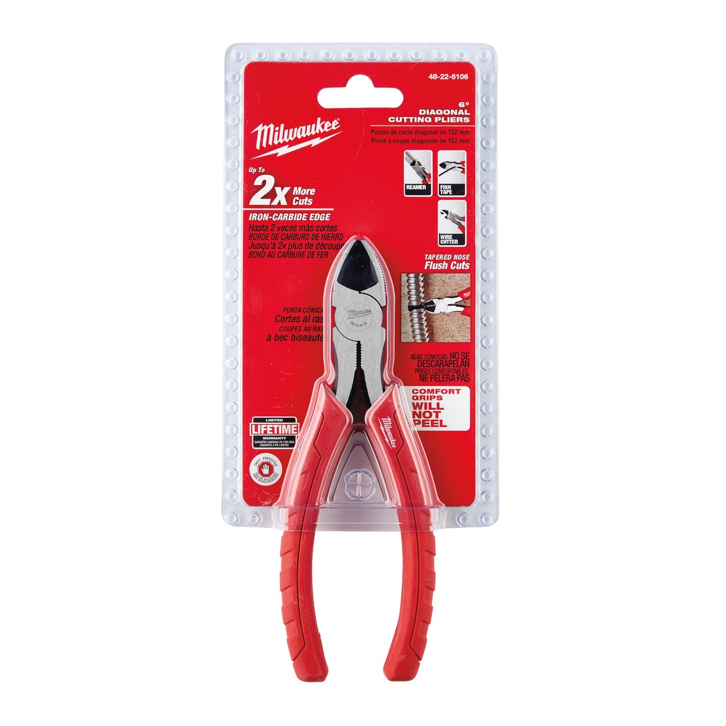 Szczypce_tnące_Milwaukee_Diagonal_cutting_pliers_160_mm_1