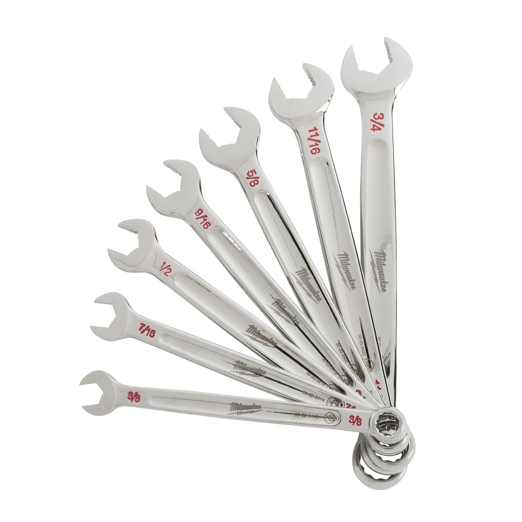 Zestawy_kluczy_płasko-oczkowych_MAX_BITE™_Milwaukee_7_pc_Maxbite_Imperial_Combination_Spanner_Set_-_1_pc_3