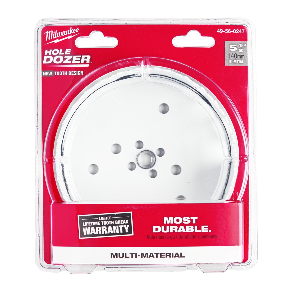 Bimetalowe_kobaltowe_otwornice_HOLE_DOZER™_Milwaukee_Hole_Dozer_Holesaw_-_140_mm_-_1_pc_1