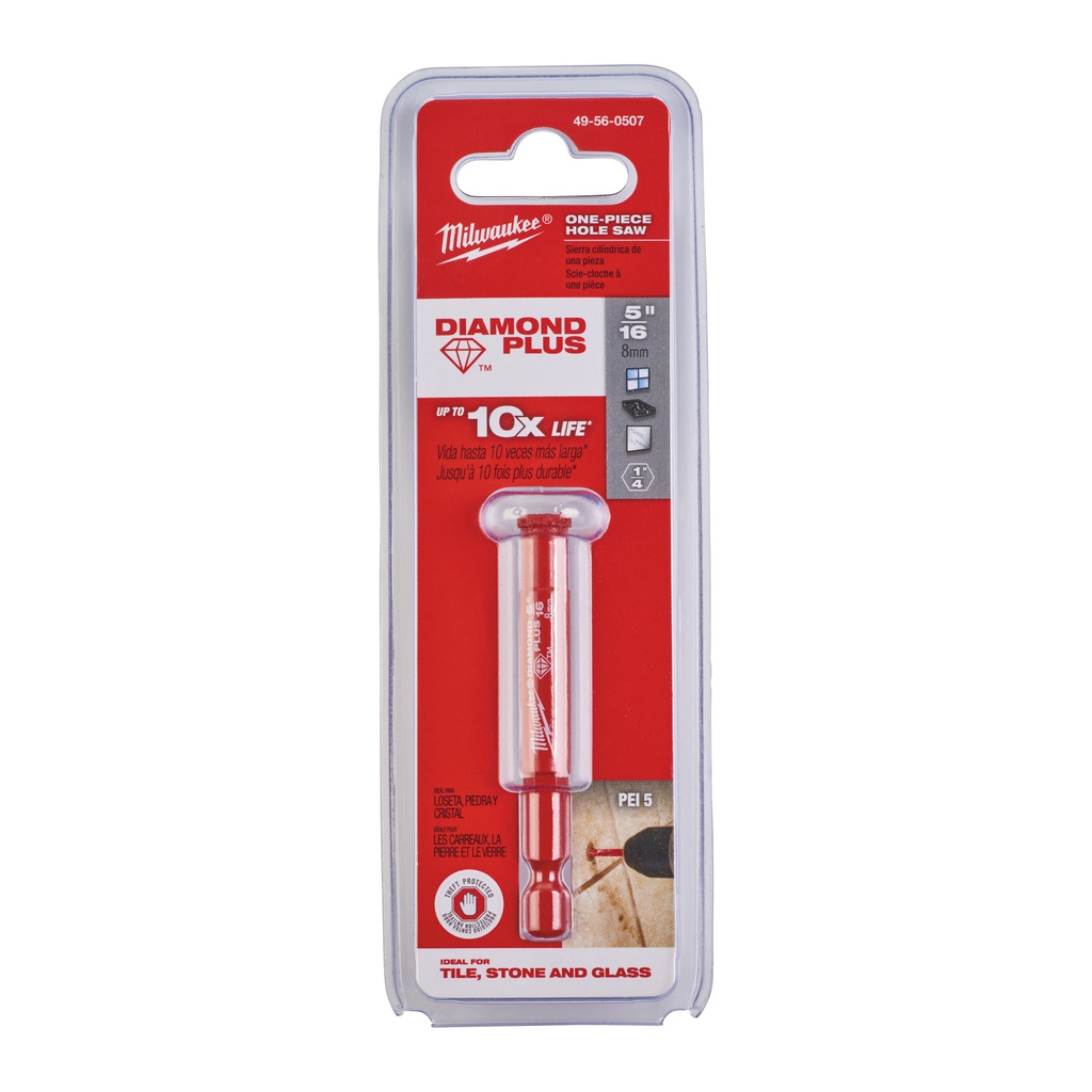 Wiertła_¼"_do_wiercenia_na_mokro_/_sucho_Diamond_MAX™_Milwaukee_8_mm_¼"_Hex_1