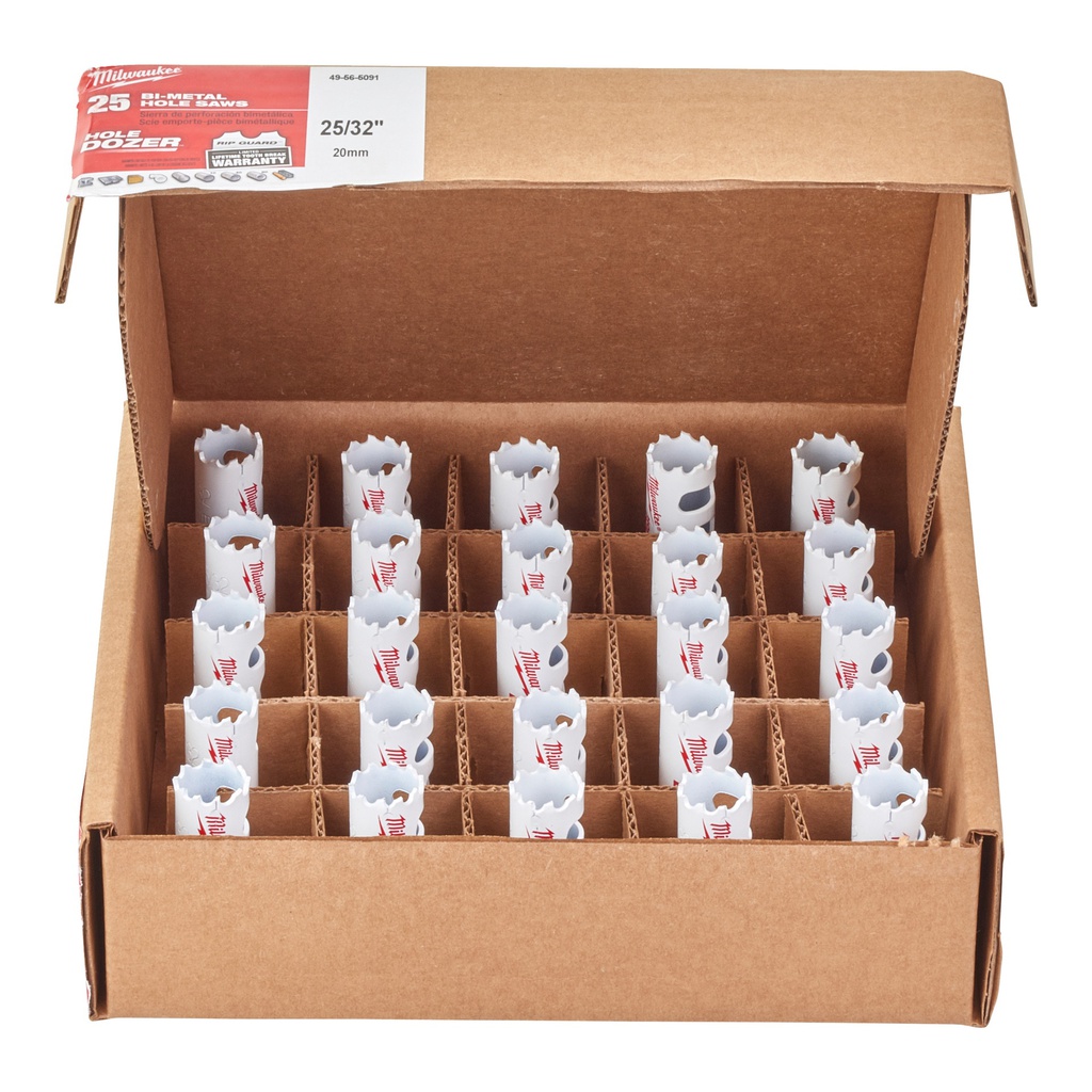 Bimetalowe_kobaltowe_otwornice_HOLE_DOZER™_-_opakowania_zbiorcze_Milwaukee_Hole_Dozer_Holesaw_-_20_mm_-_25_pcs_1