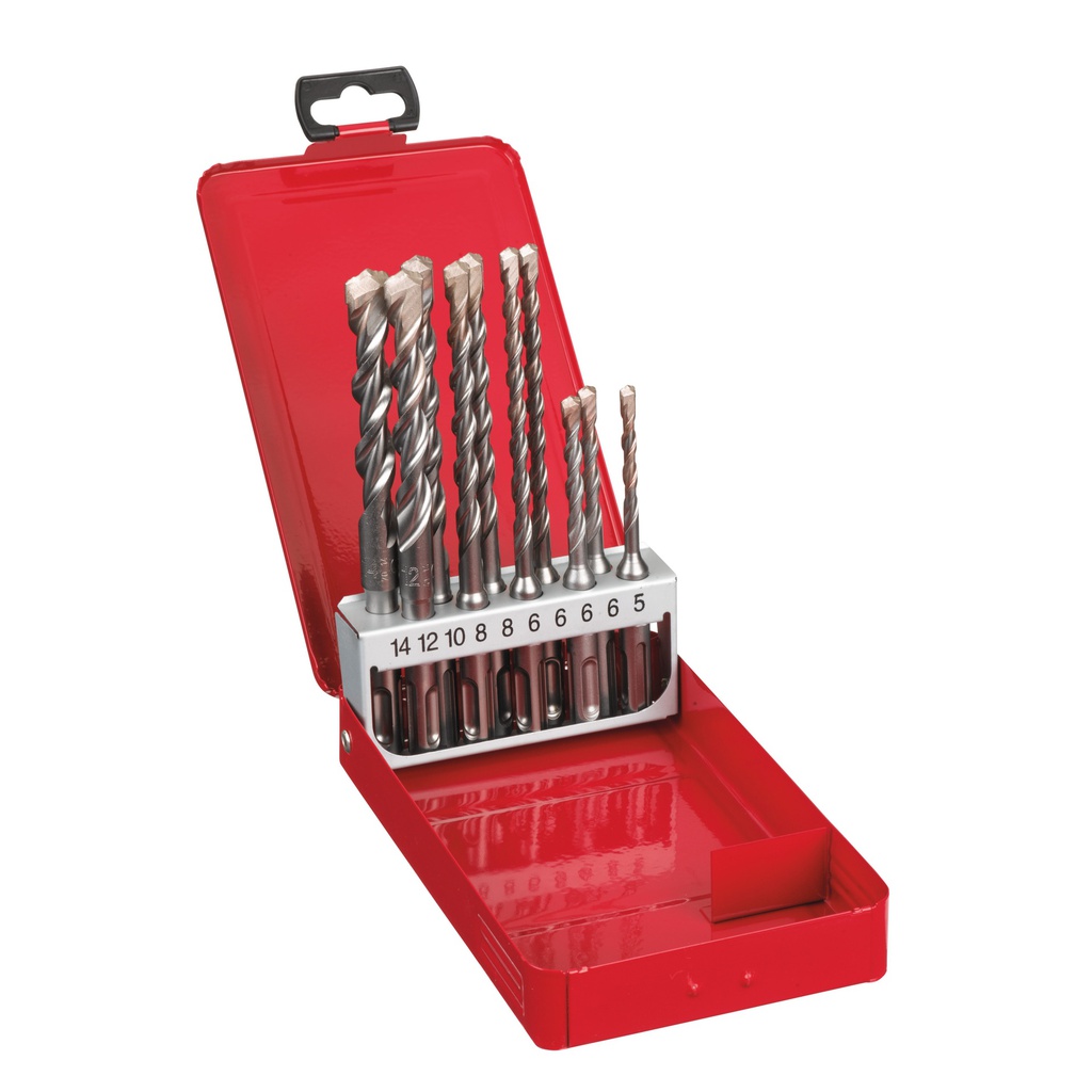 Wiertła_SDS-Plus,_2-ostrzowe_/_kasety_Milwaukee_SDS-Plus_M2_Set_-_10_pcs_1