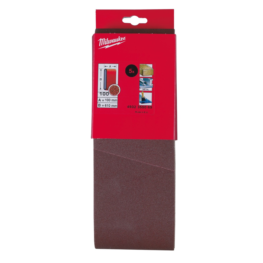 Taśmy_ścierne_100_x_610_mm_Milwaukee_100_x_610_GR_100_-_5_pcs_1