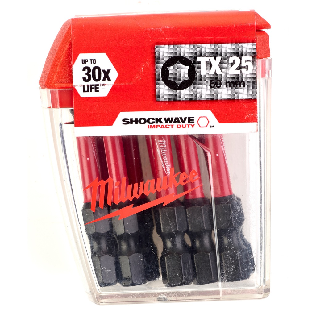 Bity_udarowe_Shockwave_Impact_Duty™_Milwaukee_CD_Tic_Tac_TX25_x_50_mm_(10_pcs)_-_10_pcs_2