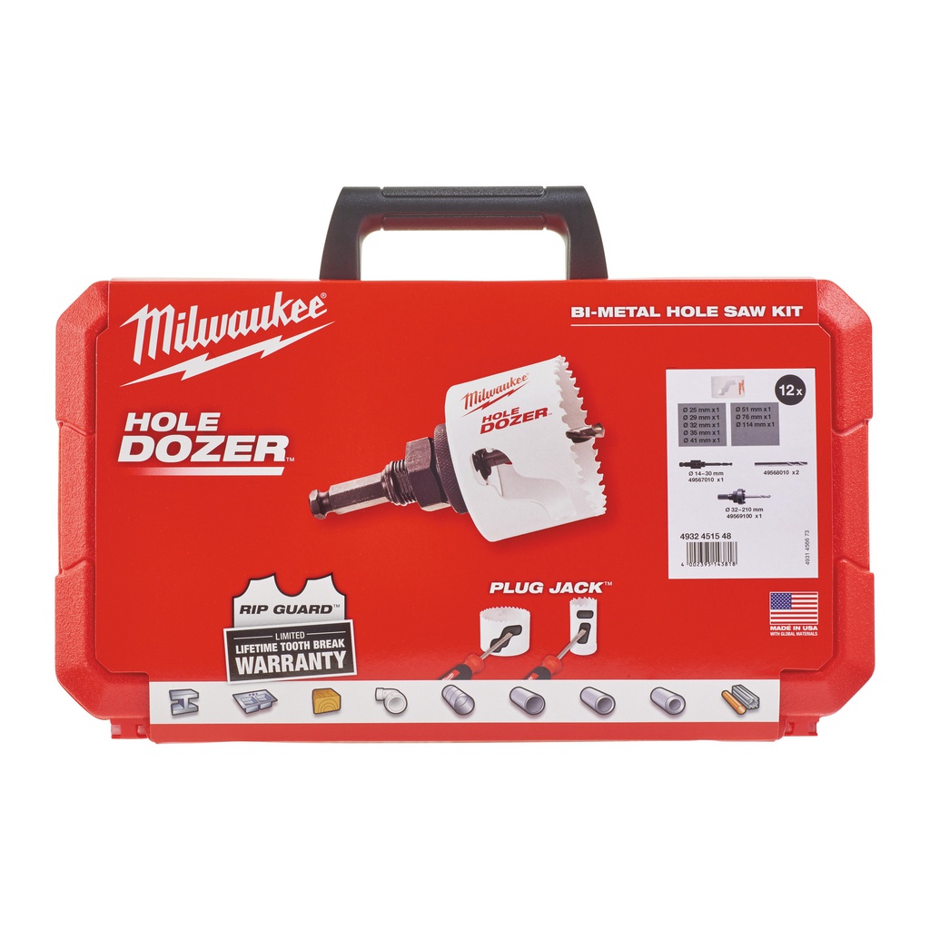 Bimetalowe_kobaltowe_otwornice_HOLE_DOZER™_-_zestawy_Milwaukee_Holesaw_kit_2_-_1_pc_1
