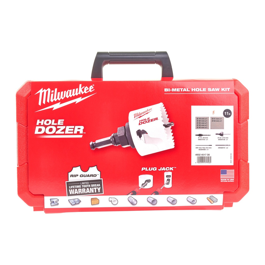 Bimetalowe_kobaltowe_otwornice_HOLE_DOZER™_-_zestawy_Milwaukee_Holesaw_kit_4_-_1_pc_1