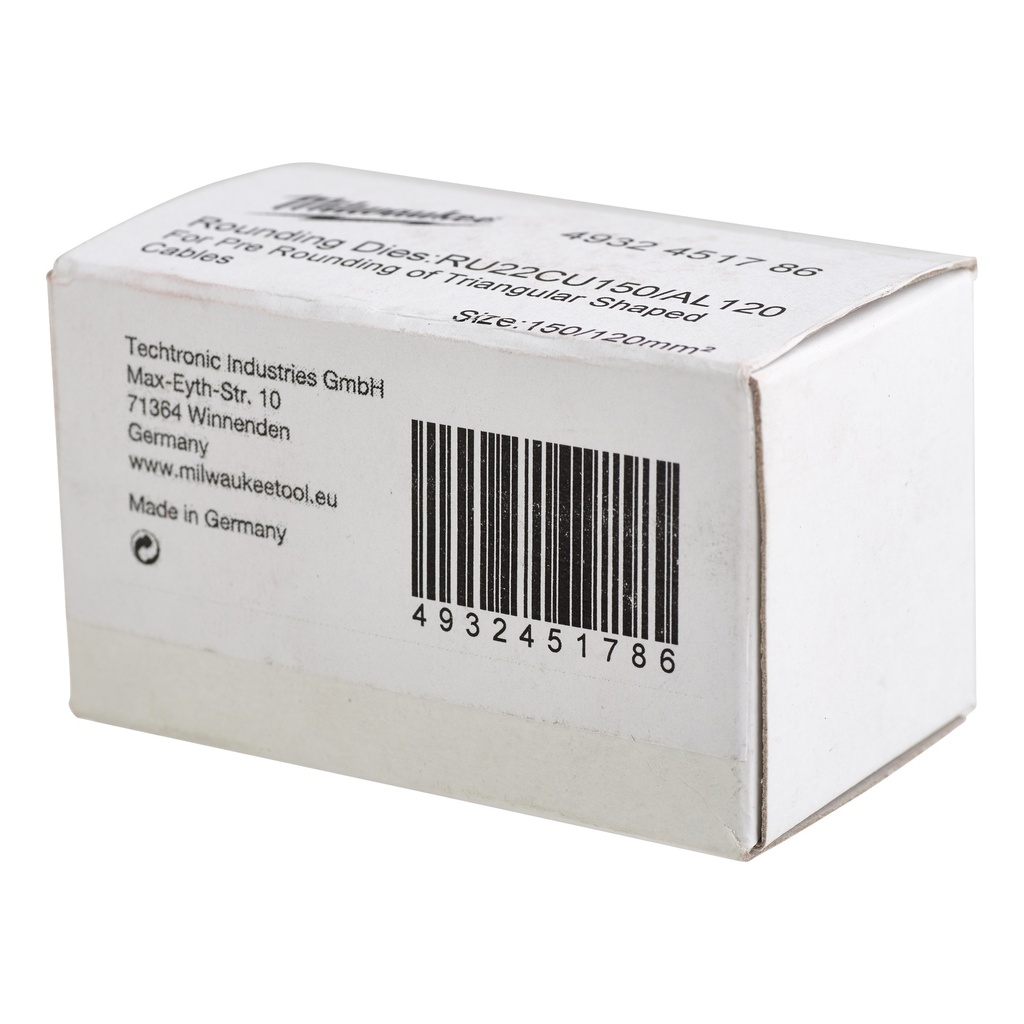 Matryce_zaciskowe_typ_RU_Milwaukee_RU22_Cu150/AL120_-_1_pc_1