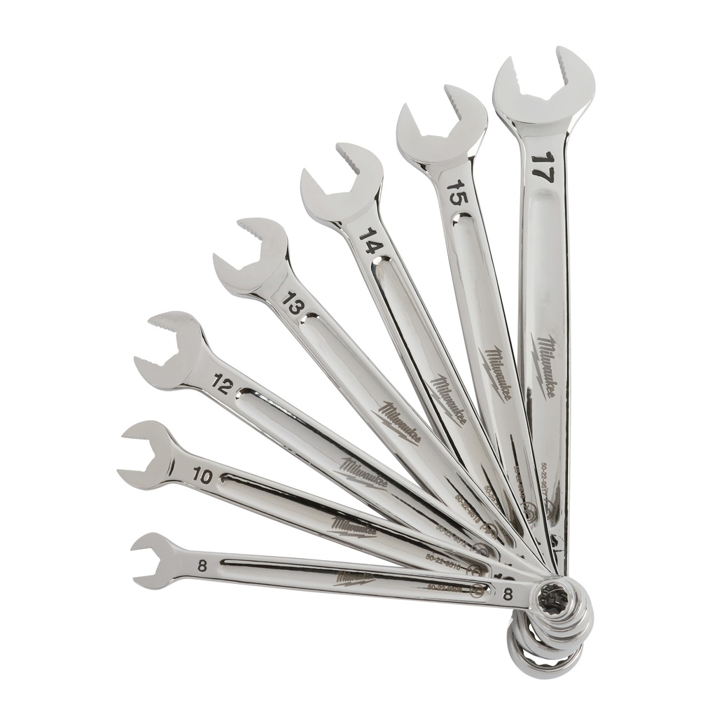 Zestawy_kluczy_płasko-oczkowych_MAX_BITE™_Milwaukee_7_pc_Maxbite_Metric_Comb._Spanner_Set_–_1pc_3