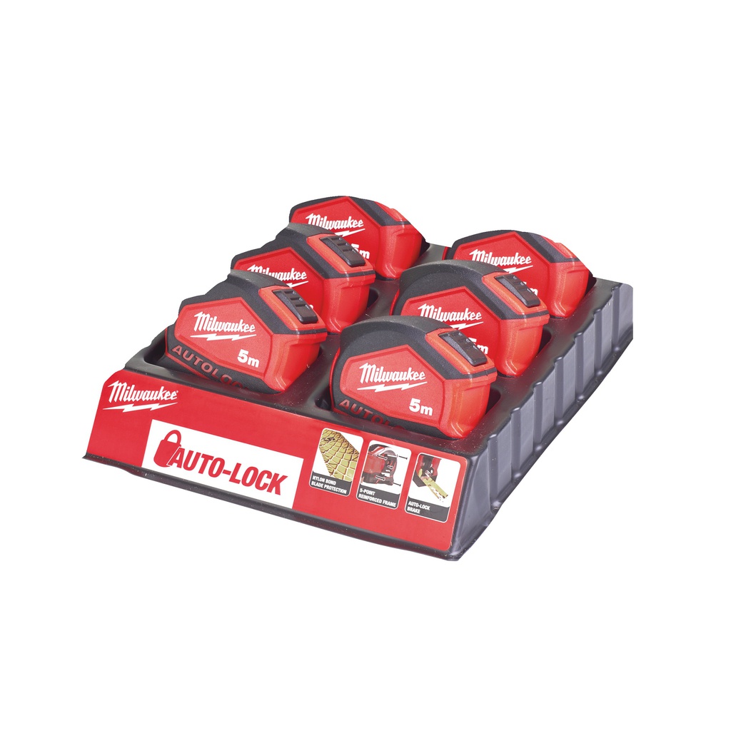 Taśmy_miernicze_Autolock_Milwaukee_Tape_Measure_Autolock_5_m_/_25_6