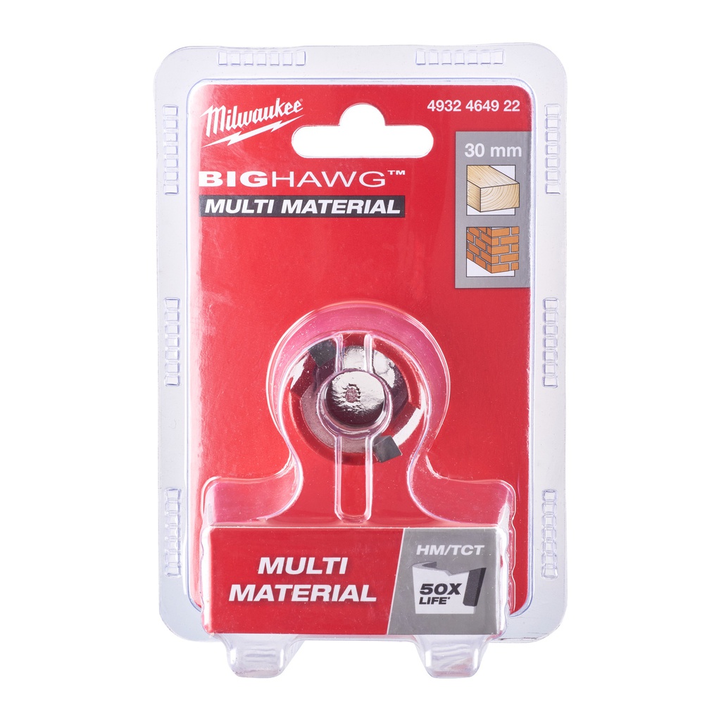 Otwornice_z_węglikiem_wolframu_BIG_HAWG™_multi_material_Milwaukee_Big_Hawg_Multi._Mat._30mm_-_1_pc_1