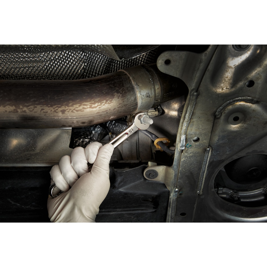 Zestawy_kluczy_płasko-oczkowych_z_grzechotką_MAX_BITE™_Milwaukee_15_pc_Maxbite_Ratchet_Metric_Combination_Spanner_Set_-_1_pc_4