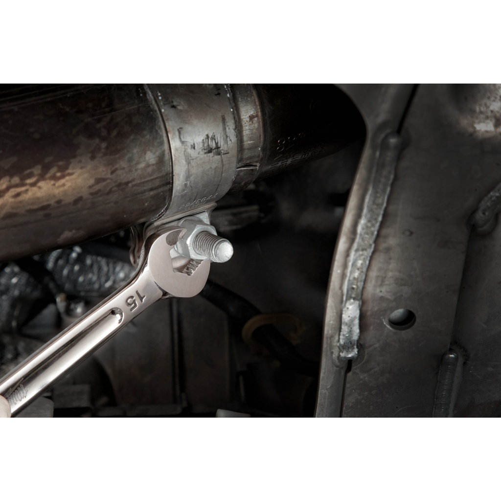 Zestawy_kluczy_płasko-oczkowych_z_grzechotką_MAX_BITE™_Milwaukee_15_pc_Maxbite_Ratchet_Metric_Combination_Spanner_Set_-_1_pc_5