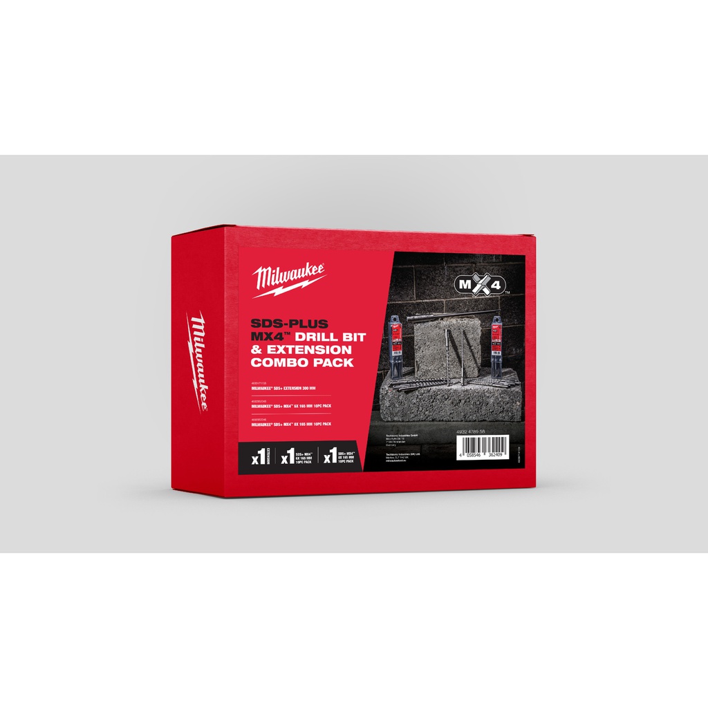 Przedłużki_SDS-Plus_Milwaukee_SDS-_Plus_Extension_-_300_mm_2