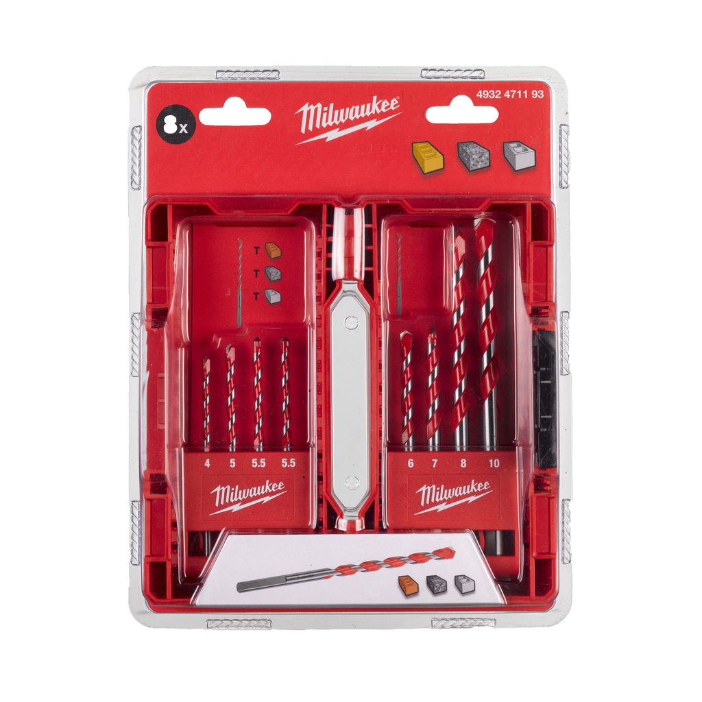 Wiertła_do_betonu_Premium_Milwaukee_Hammer_Drill_Bit_8_pc_set_-_UK_3