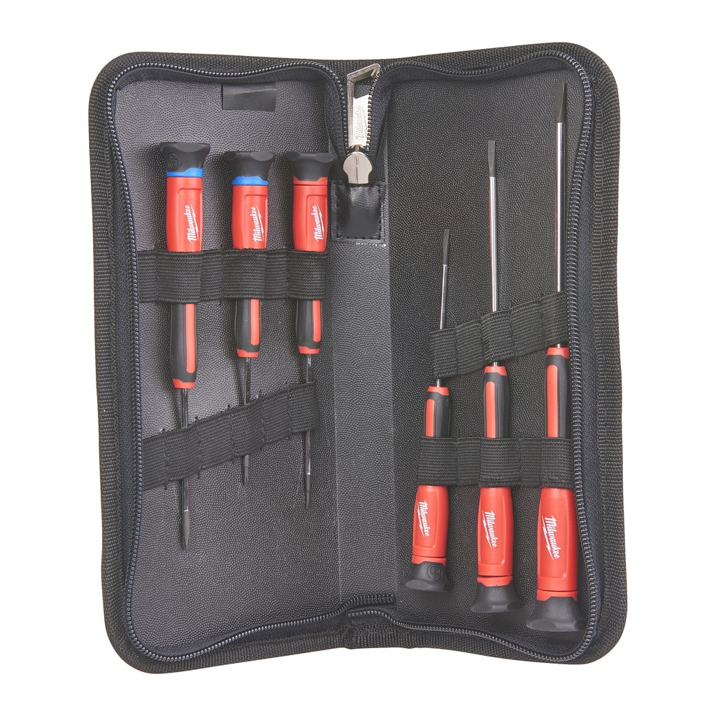 Wkrętaki_precyzyjne_Milwaukee_6pc_Precision_Screwdriver_Set_4
