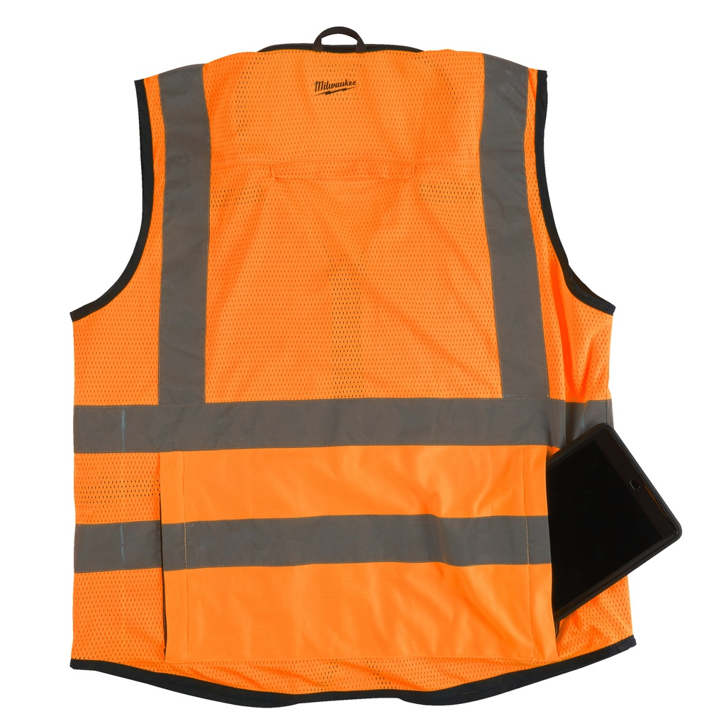 Kamizelka_o_intensywnej_widzialności_PREMIUM_-_żółta_Milwaukee_Premium_High-Visibility_Vest_Orange_-_L/XL_6