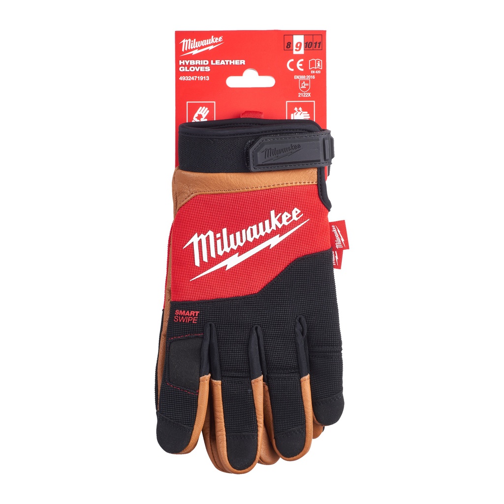 Rękawice_skórzane_(hybrydowe)_Milwaukee_Hybrid_Leather_Gloves_-_9/L_-_1pc_2