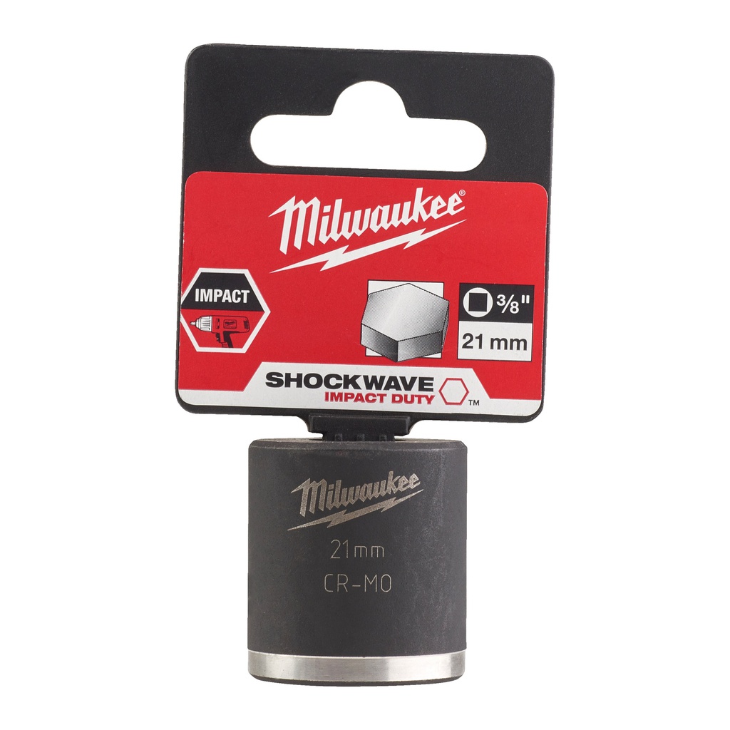 Nasadki_udarowe_SHOCKWAVE™_IMPACT_DUTY_⅜_″_-_krótkie_Milwaukee_21_mm_3/8"_impact_socket_-_short_1