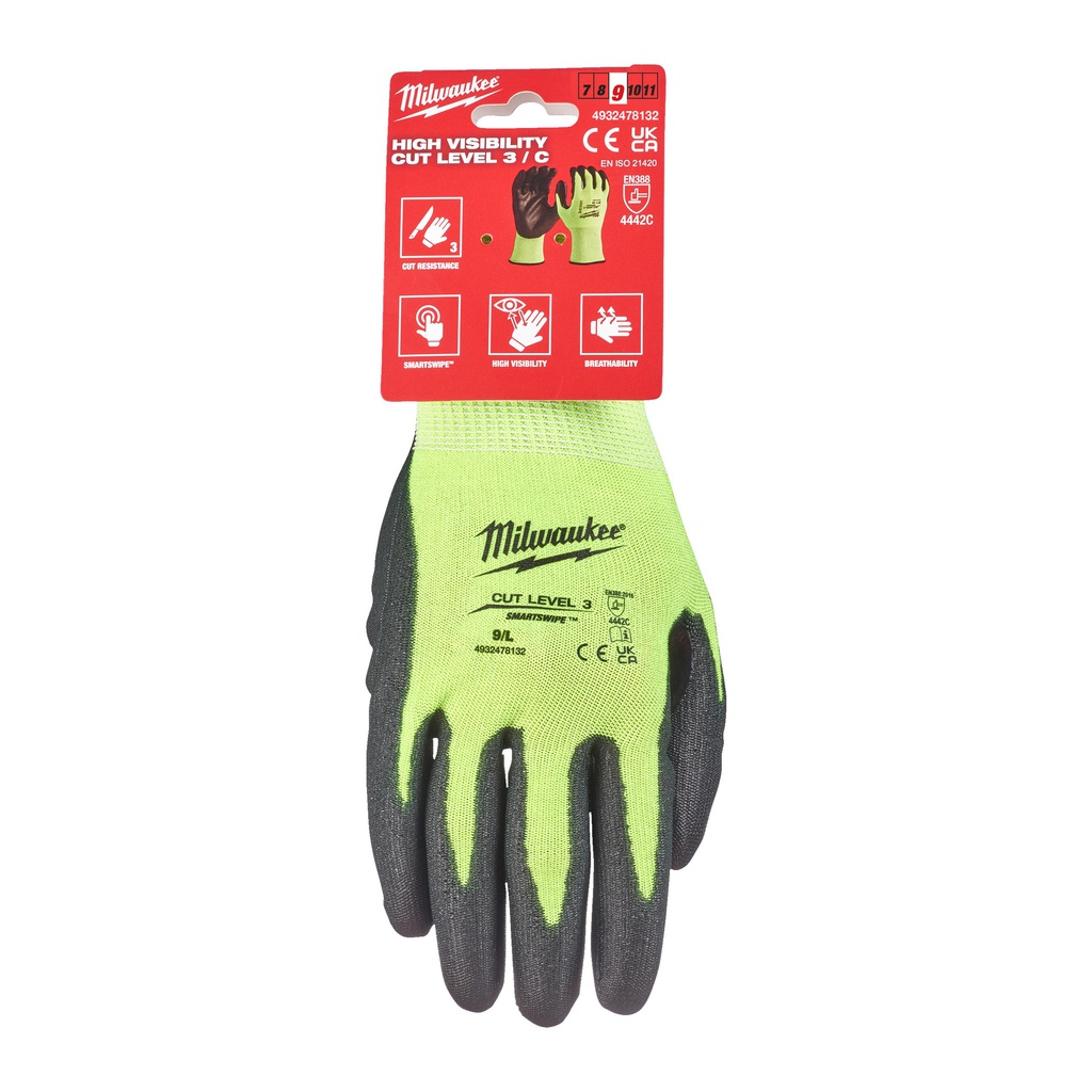 Rękawice_odporne_na_przecięcia_o_podwyższonej_widzialności_-_poziom_C_Milwaukee_Hi-Vis_Cut_C_Gloves_-_9/L_-_1pc_2