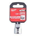 Nasadki_chromowane_¼″_Milwaukee_1/4_Drive_Socket_-_Metric_Standard_-_14_mm_1