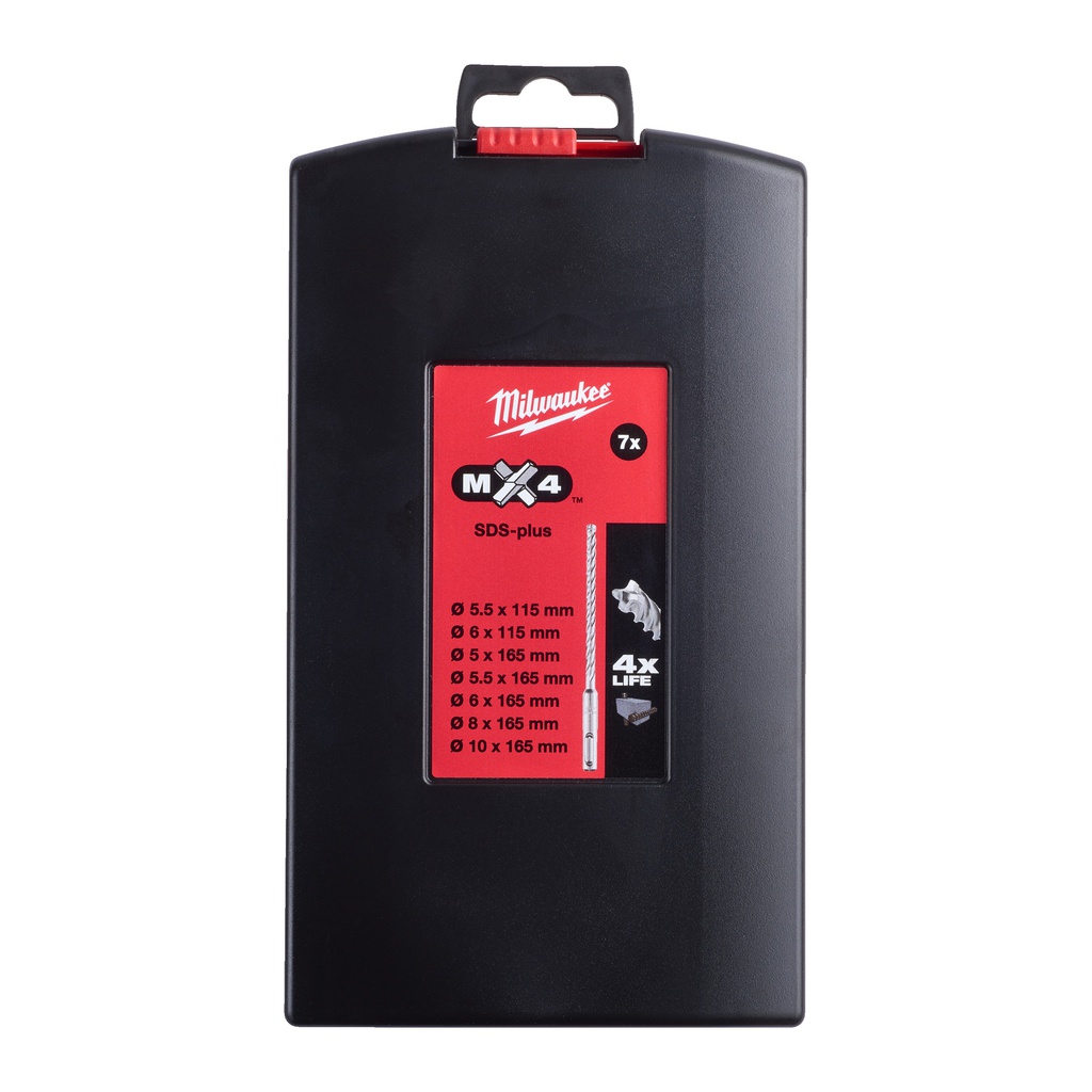Wiertła_SDS-Plus_MX4,_4-ostrzowe_/_zestawy_Milwaukee_SDS-Plus_MX4_Set_2_-_7_pc_2