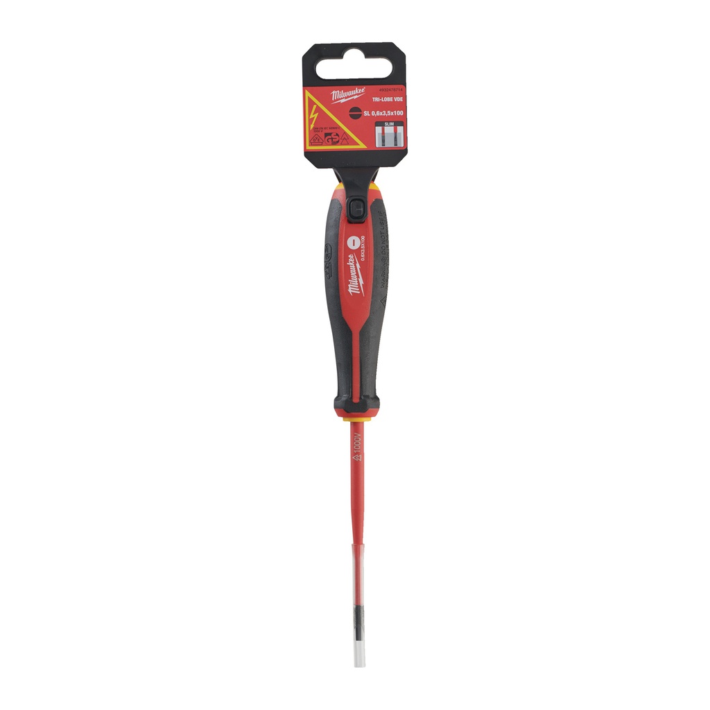 Wkrętai_izolowane_VDE_Milwaukee_Tri-Lobe_VDE_Screwdriver_-_Slotted_0.6_x_3.5_x_100_1
