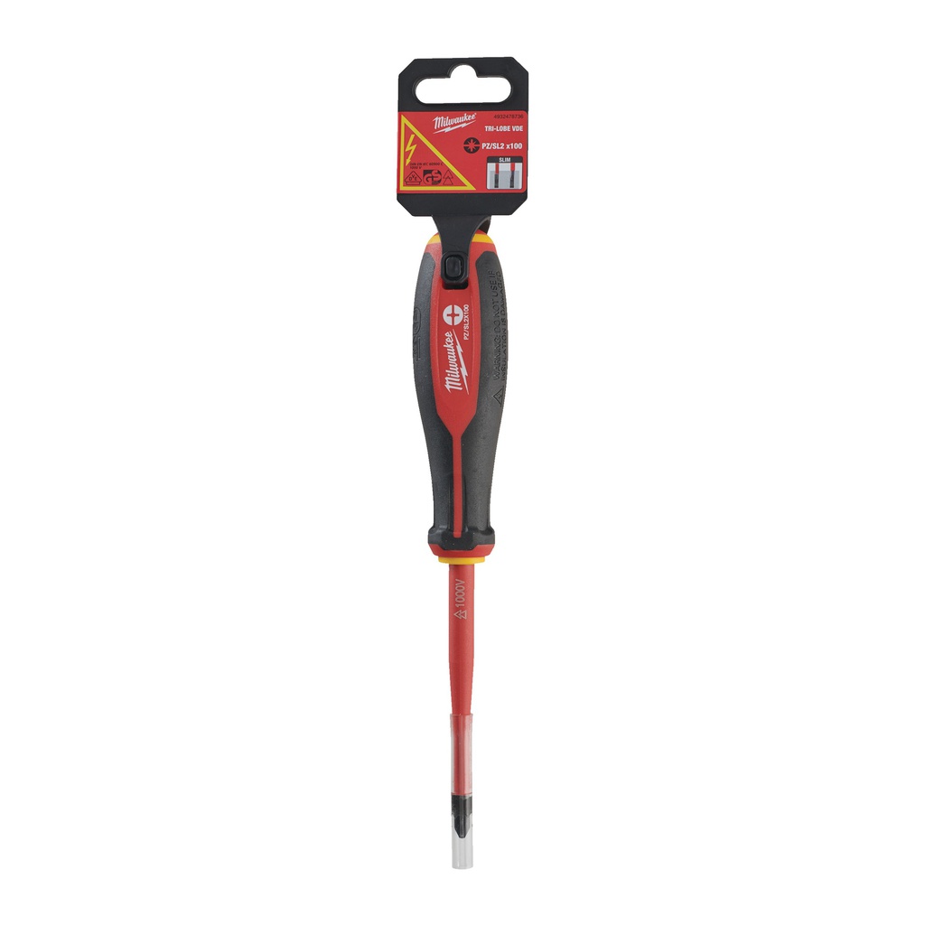 Wkrętai_izolowane_VDE_Milwaukee_Tri-Lobe_VDE_Screwdriver_PZ/_SL2_x100_1