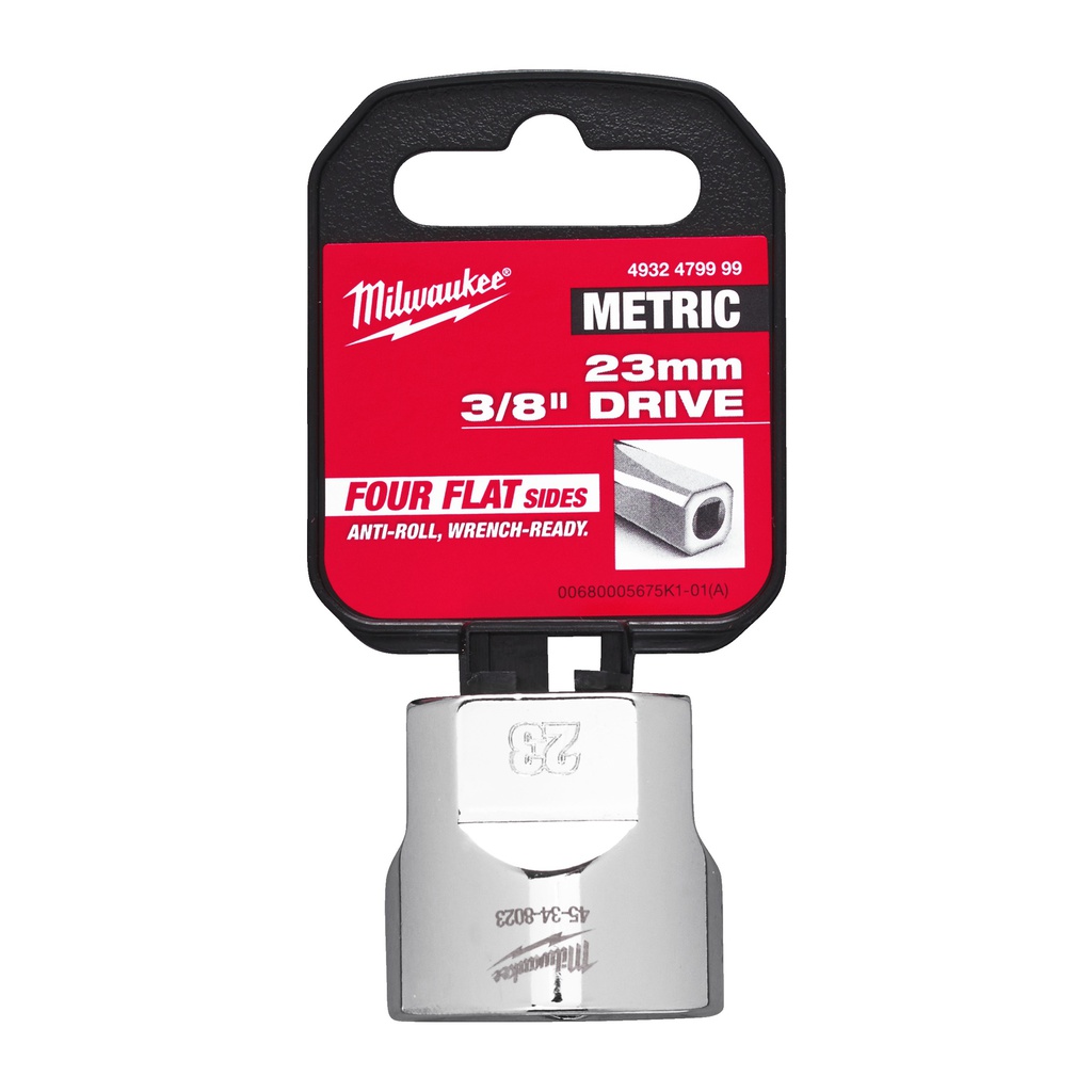 Nasadki_chromowane_⅜_″_Milwaukee_3/8_Drive_Socket_Metric_Standard_-_23_mm_1