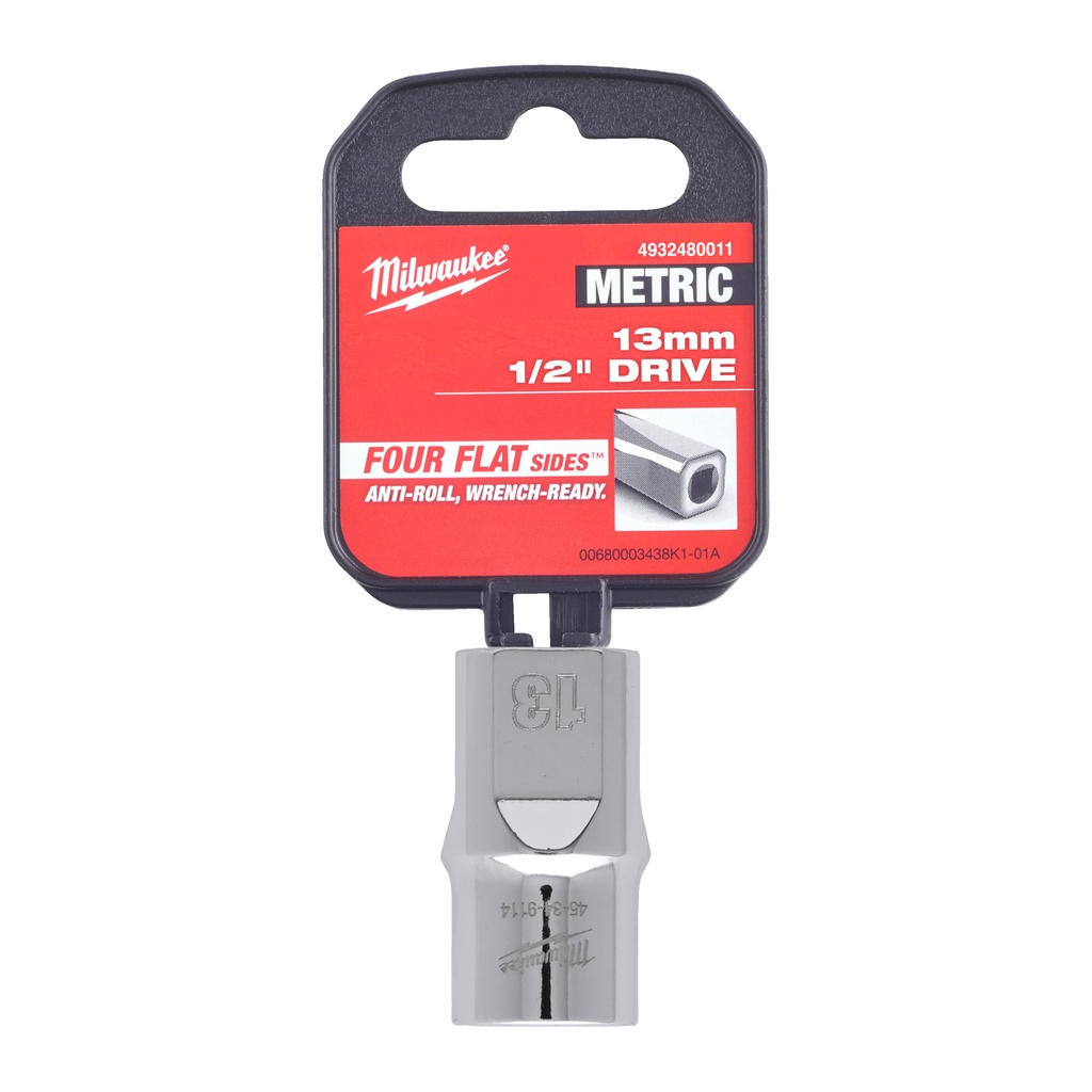 Nasadki_chromowane_½″_Milwaukee_1/2_Drive_Socket_Metric_Standard_-_13_mm_1