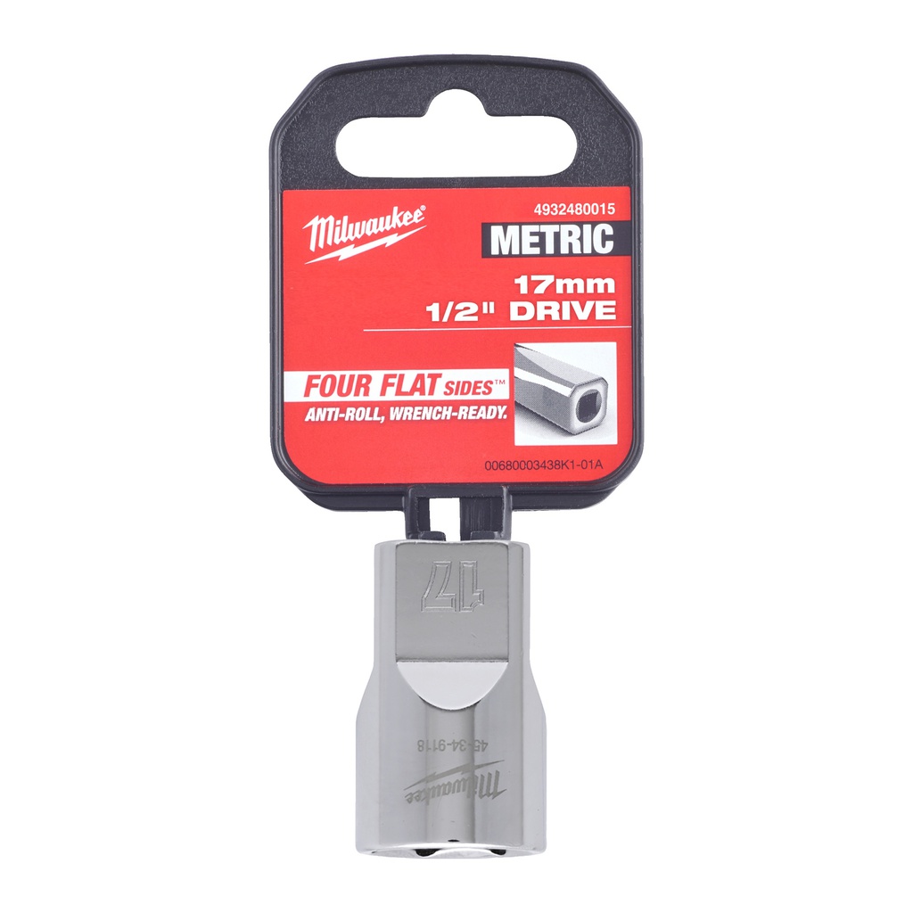 Nasadki_chromowane_½″_Milwaukee_1/2_Drive_Socket_Metric_Standard_-_17_mm_1