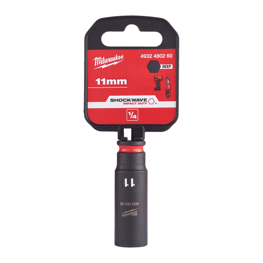 Nasadki_Udarowe_SHOCKWAVE™_IMPACT_DUTY_¼″_-_długie_Milwaukee_11_mm_1/4"_impact_socket_deep_-_1_pc_1