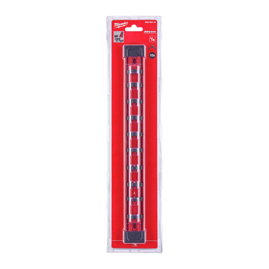 Nasadki_udarowe_SHOCKWAVE_Impact_Duty™_-_szyny_i_zaciski_Milwaukee_1/4"_impact_socket_rail_350_mm_-_1_pc_1