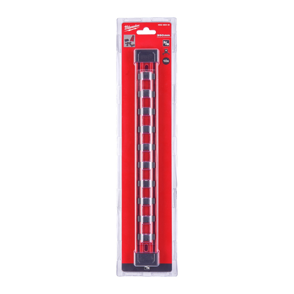 Nasadki_udarowe_SHOCKWAVE_Impact_Duty™_-_szyny_i_zaciski_Milwaukee_3/8"_impact_socket_rail_350_mm_-_1_pc_1