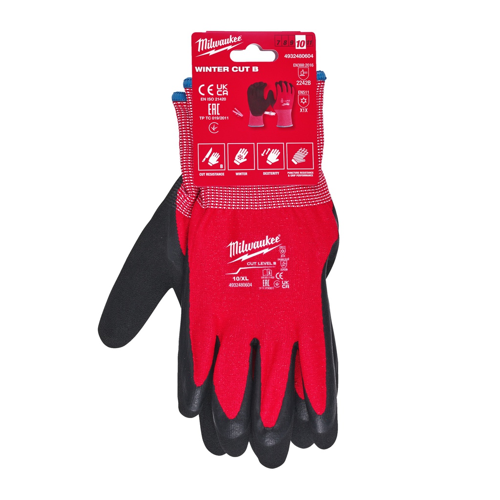 Rękawice_odporne_na_przecięcia_-_wersja_zimowa_-_poziom_ochrony_B_Milwaukee_Winter_Cut_B_Gloves_-10/XL_-_1pc_1