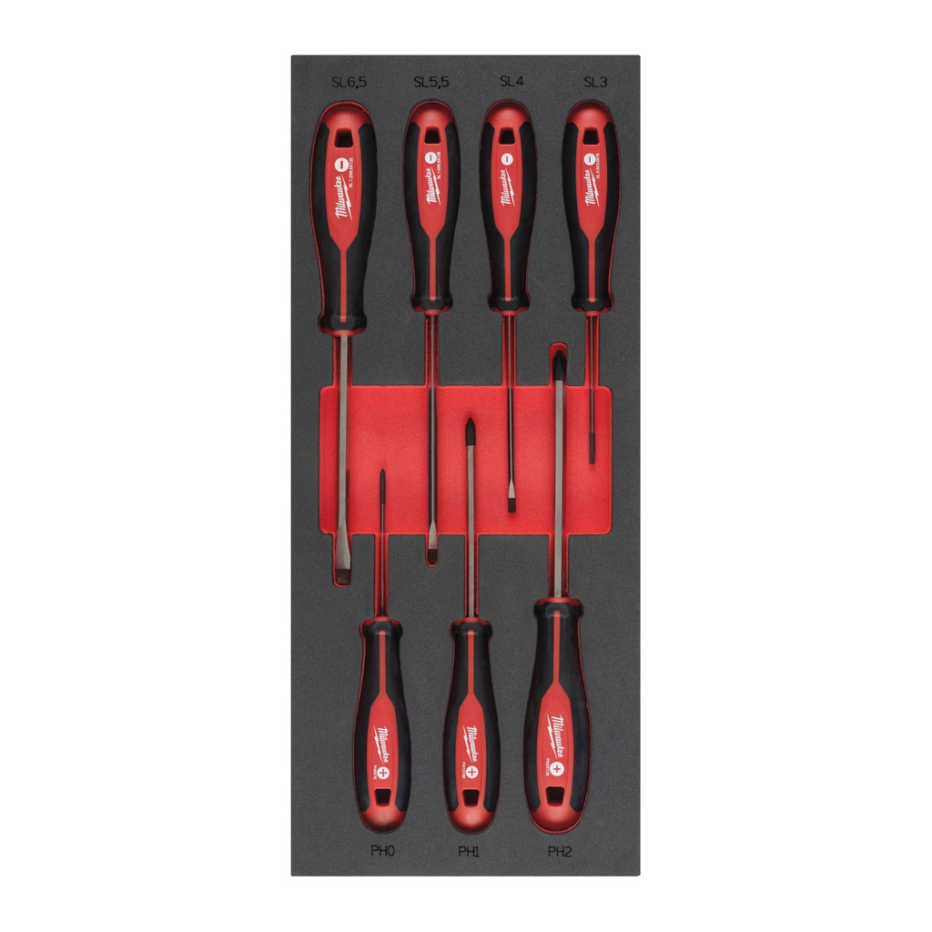 Wkładki_piankowe_z_wkrętakami_Milwaukee_Screwdriver_SL_&_PH_Set_Foam_Insert_-_7_pc_1