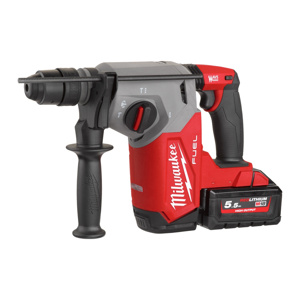 M18_FUEL™_4-trybowy_młot_SDS-Plus_26_mm_z_uchwytem_FIXTEC™_i_ONE-KEY™_Milwaukee_M18_FHX-552X_9