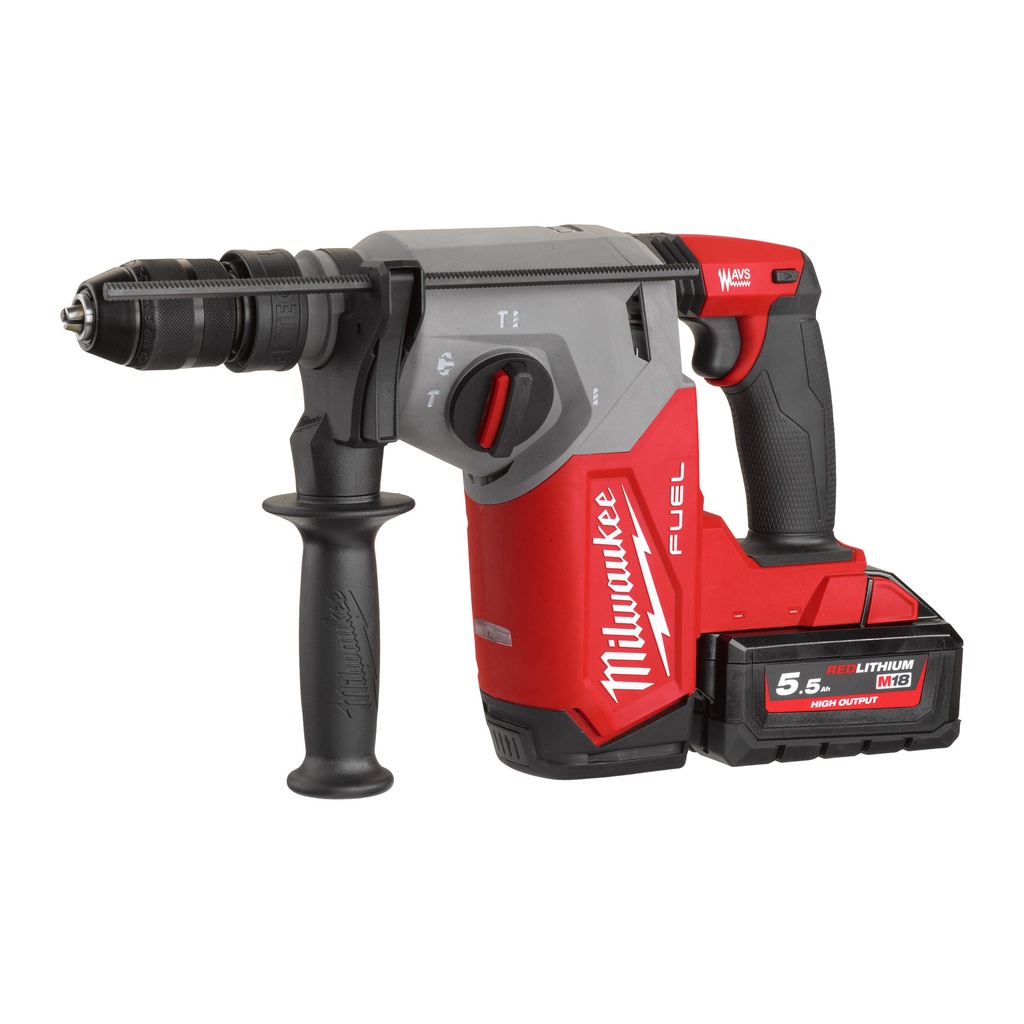 M18_FUEL™_4-trybowy_młot_SDS-Plus_26_mm_z_uchwytem_FIXTEC™_i_ONE-KEY™_Milwaukee_M18_FHX-552X_11