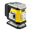 ZESTAW Laser krzyżowy Nivel System CL2B niebieski + tyczka LP-36