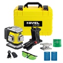 ZESTAW Laser krzyżowy Nivel System CL3B niebieski + tyczka LP36