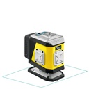 ZESTAW Laser krzyżowy Nivel System CL1B niebieski + statyw SJJ-M1 EX + tyczka LS-24 + odbiornik CLS-4