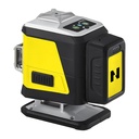 ZESTAW Laser krzyżowy Nivel System CL3G zielony + tyczka LP-36