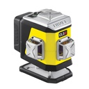 ZESTAW Laser krzyżowy Nivel System CL3R czerwony + tyczka LP36