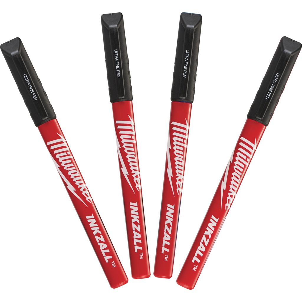 Markery_cienkie_INKZALL™_Milwaukee_Inkzall_Fine_Tip_Black_Pens_-_4_pcs_1