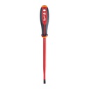 Wkrętai izolowane VDE Milwaukee | Tri-Lobe VDE Screwdriver - Slotted 1.6 x 8 x 175