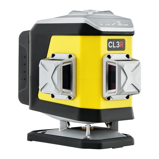[CL3R-zestaw 4] ZESTAW Laser krzyżowy Nivel System CL3R czerwony + statyw SJJM1EX + czujnik RD800