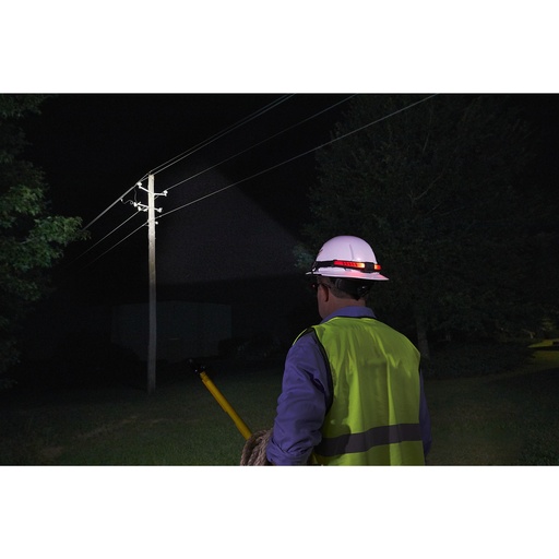 [4933479768] Akumulatorowa latarka-czołówka USB HI-VIS Milwaukee | L4 HL-VIS-301