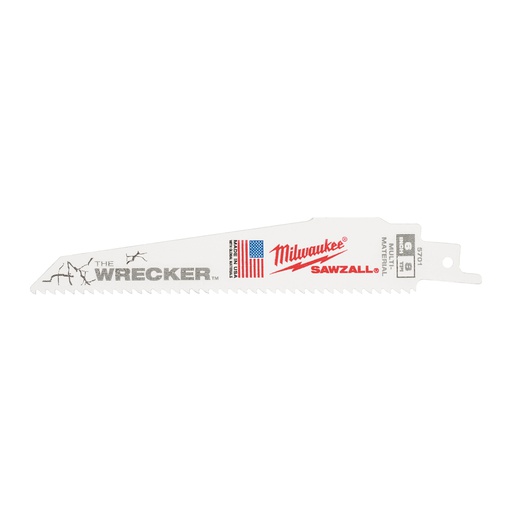 [48005701] Metal: Prace przy dużych obciążeniach Milwaukee | WRECKER 150 x 7/11 Tpi - 5 pcs