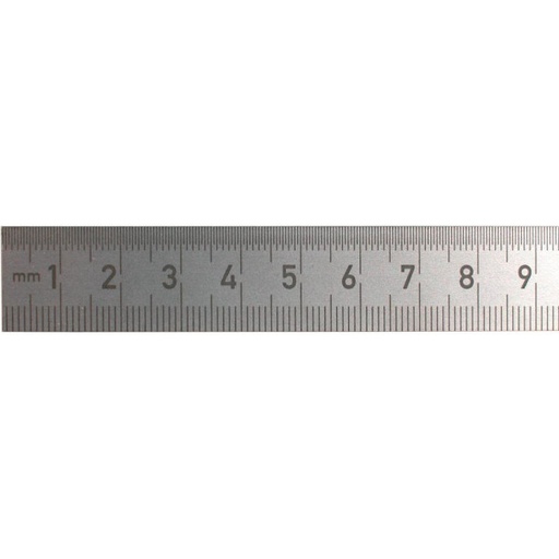 [16-203-27] Linijka stalowa BMI 2000 mm nierdzewna